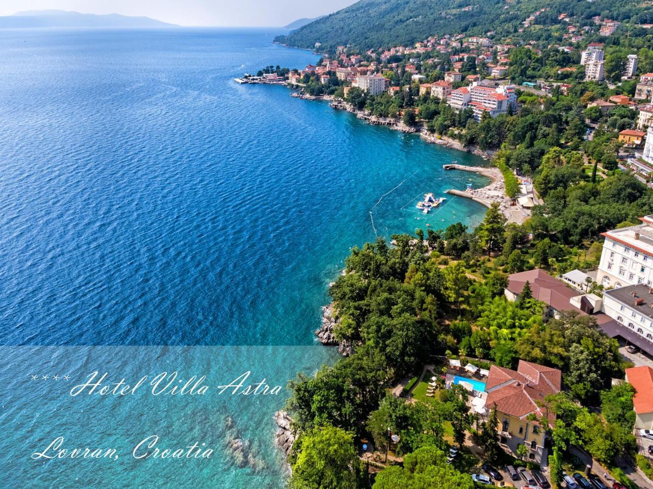 Hotel Villa Astra Lovran Zewnętrze zdjęcie